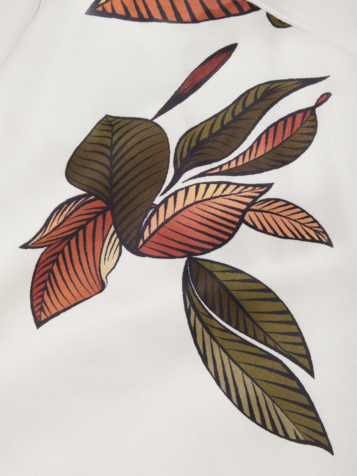 Midi Jurk Bladeren Urban